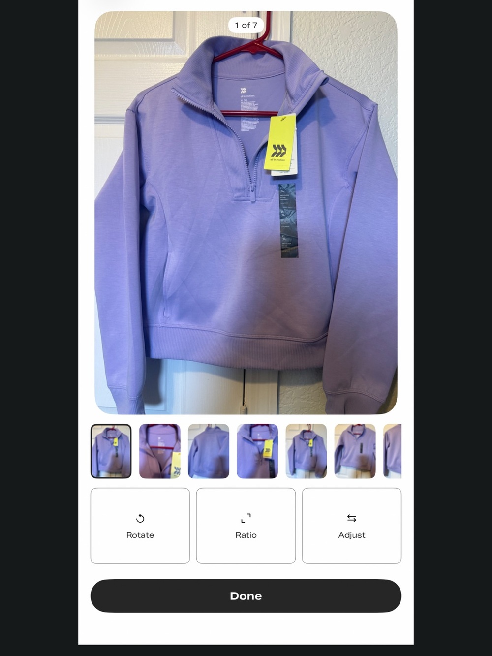 all in motion Half-Zip Pullover